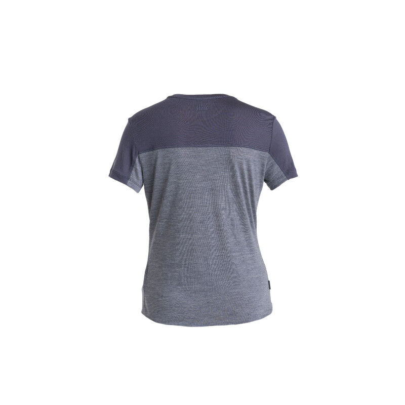 Merino 125 Cool-Lite Sphere III SS Tee Colour Block - T-shirt en laine mérinos femme