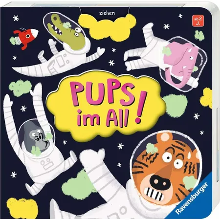 Ravensburger Pups im All! Wer war’s?