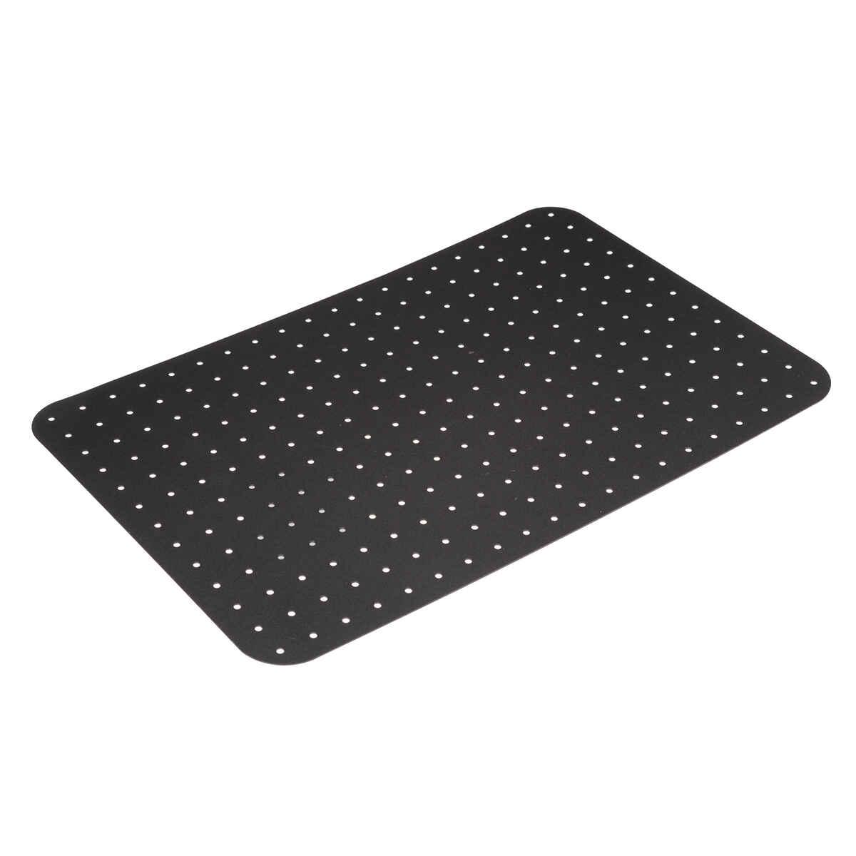 PLAT RECTANGLE FOND AMOVIBLE METAL 31X21CM