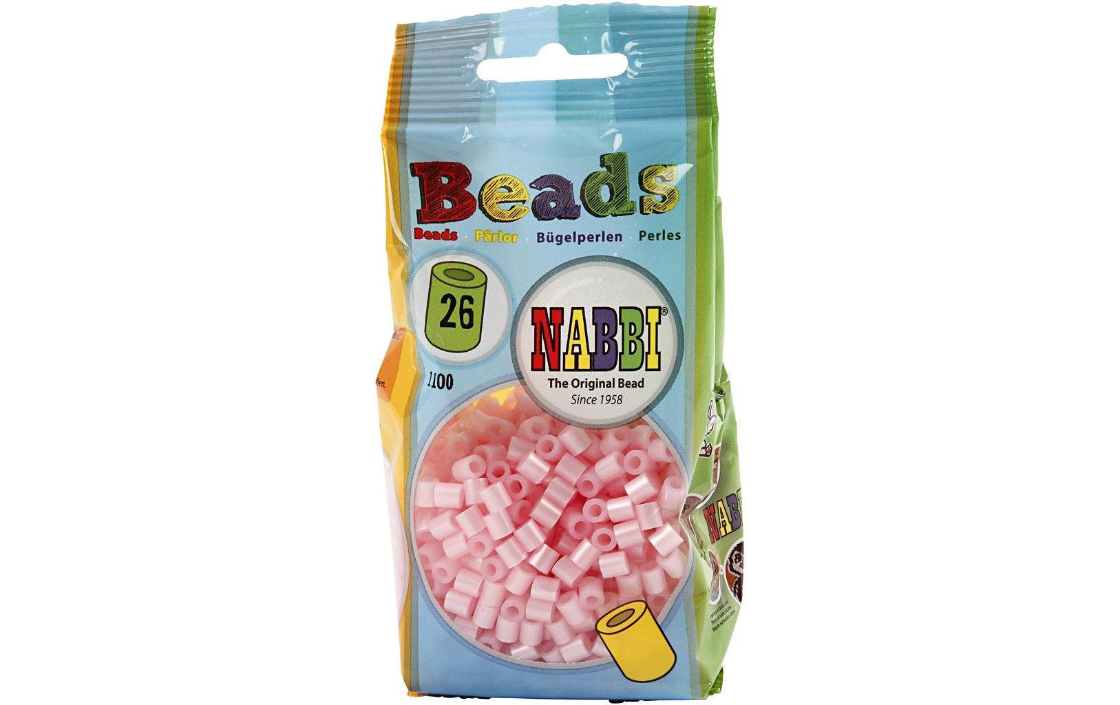 Bügelperlen Nabbi Medium RosaBeads