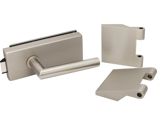 Pertura glazen deurbeslag Studio / Kantoor Loki UV geanodiseerd aluminium roestvrij staal kleur