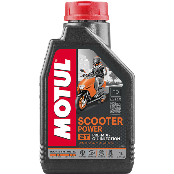 Motul - Huile 2T Scooter Power 1L