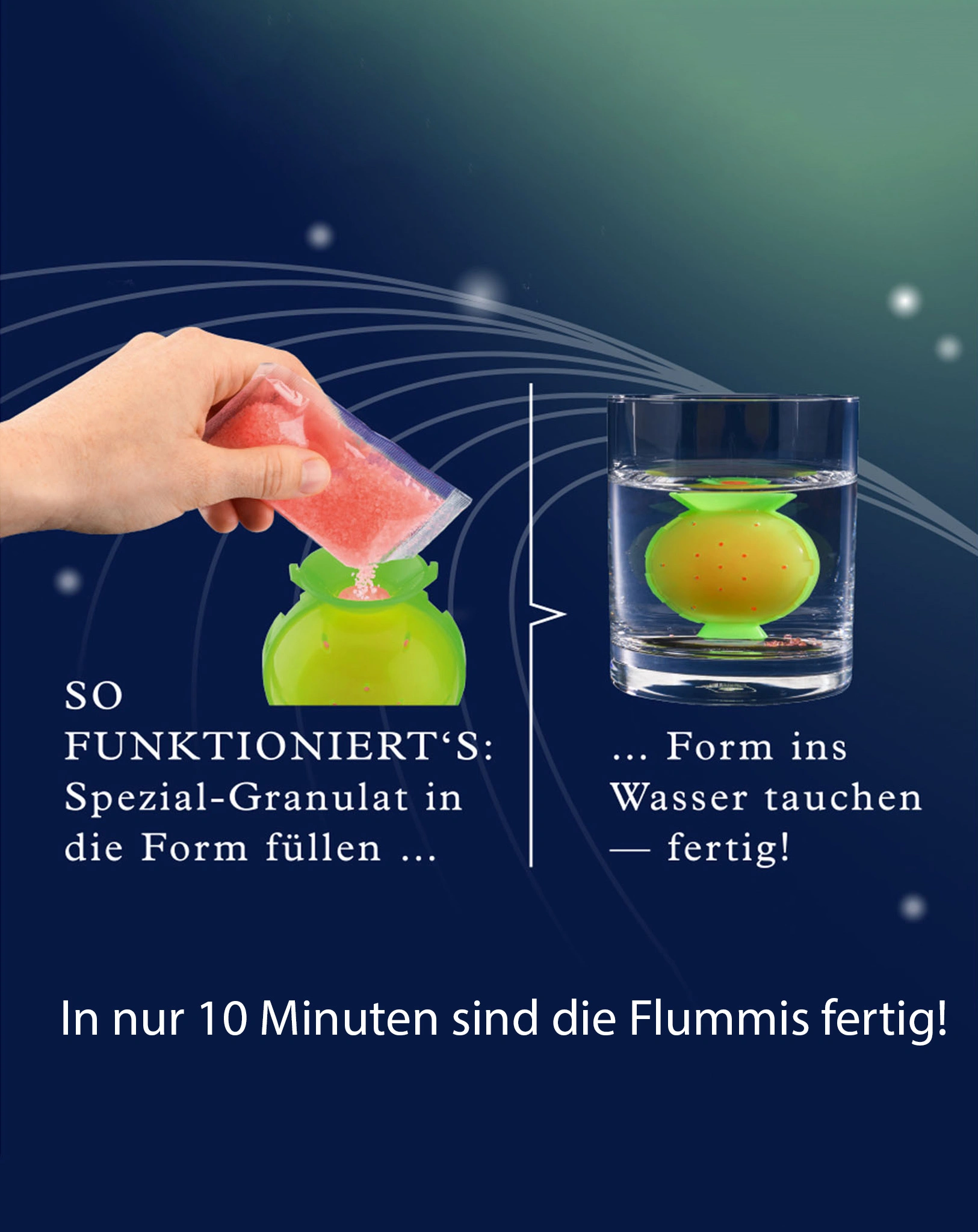 Experimentierkasten – Fun Science - Nachtleuchtende Flummi-Power