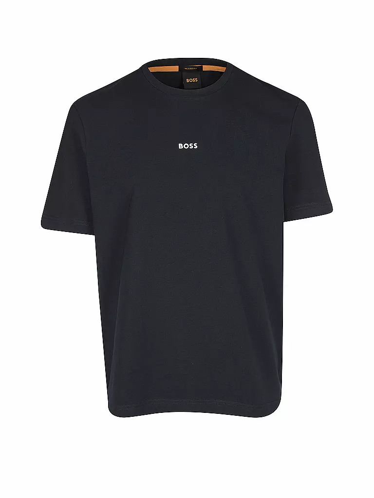BOSS T-Shirt  Relaxed Fit TCHUP  blau