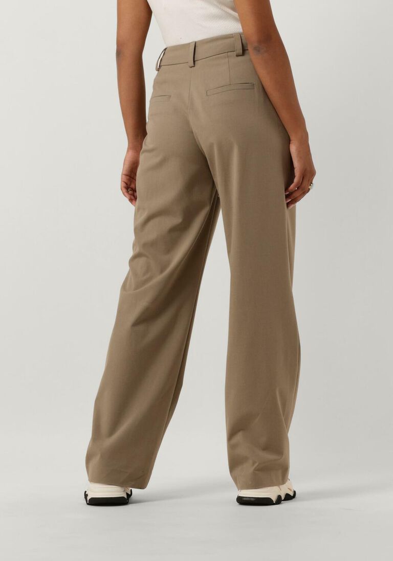 MODSTR\u00D6M beige modstr&ouml;m pantalon ankermd wide pants