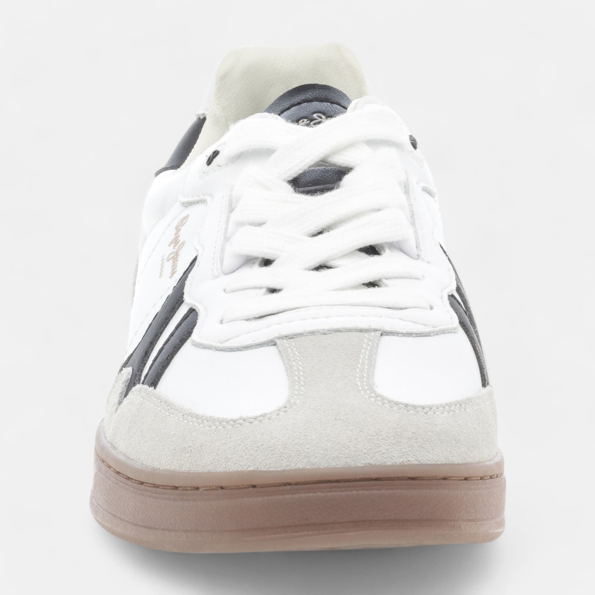 Baskets Homme en cuir blanc