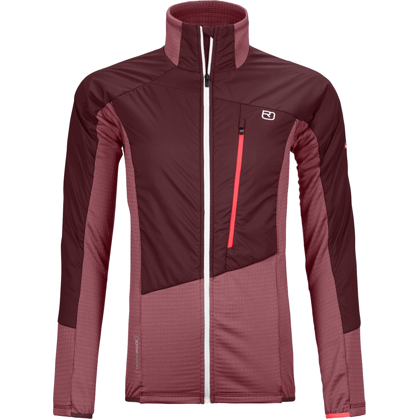 ORTOVOX Westalpen Swisswool Hybridjacke Damen winetasting