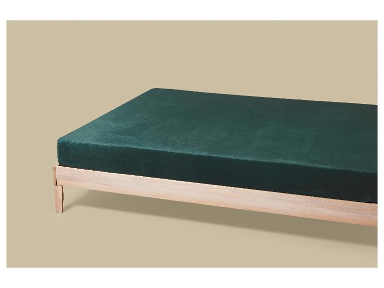 Pluche hoeslaken 180-200 x 200 cm