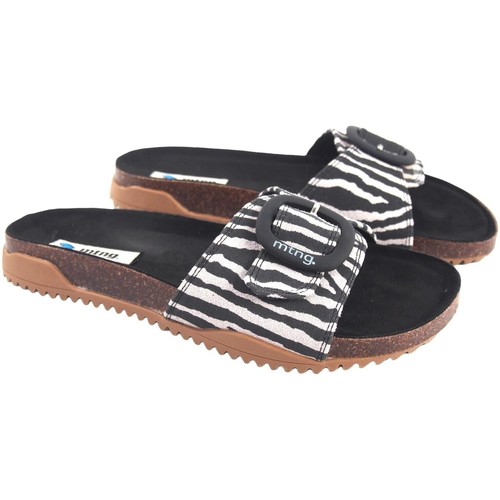 MTNG - Sandalia señora MUSTANG 50660 negro Blanco