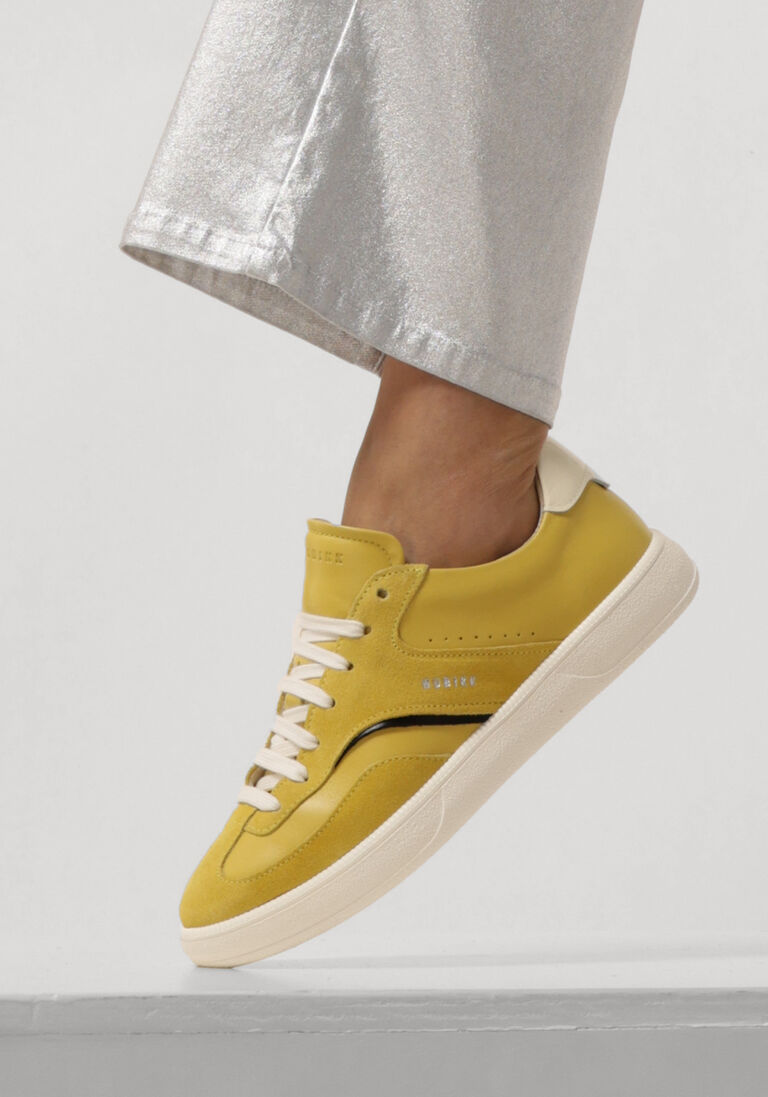 NUBIKK gele nubikk lage sneakers ray owen