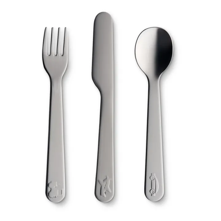 Liewood Couverts en inox Nadine - Set de 3 | Steel