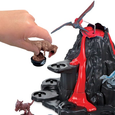 EPOCH Games Jurassic World Shaky Volcano Spill