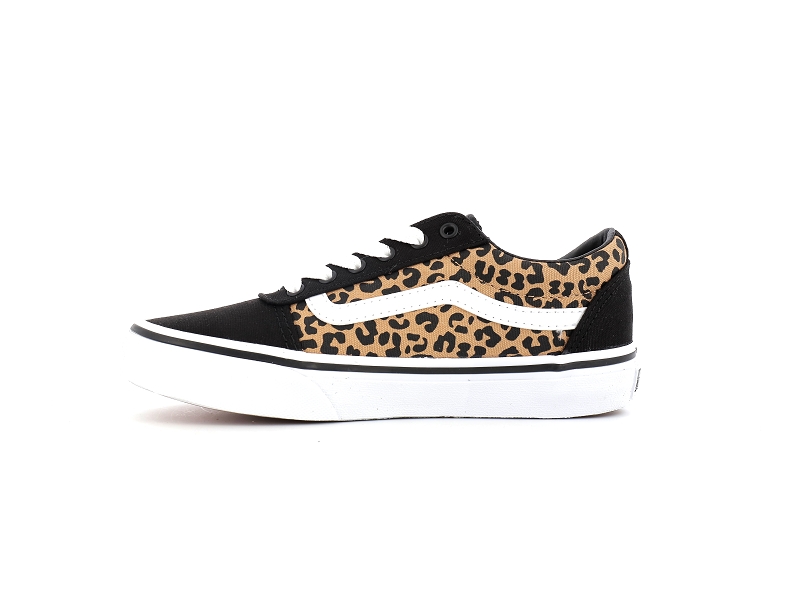 Vans-VN0A5KR7APX1 Textile Noir Leopard
