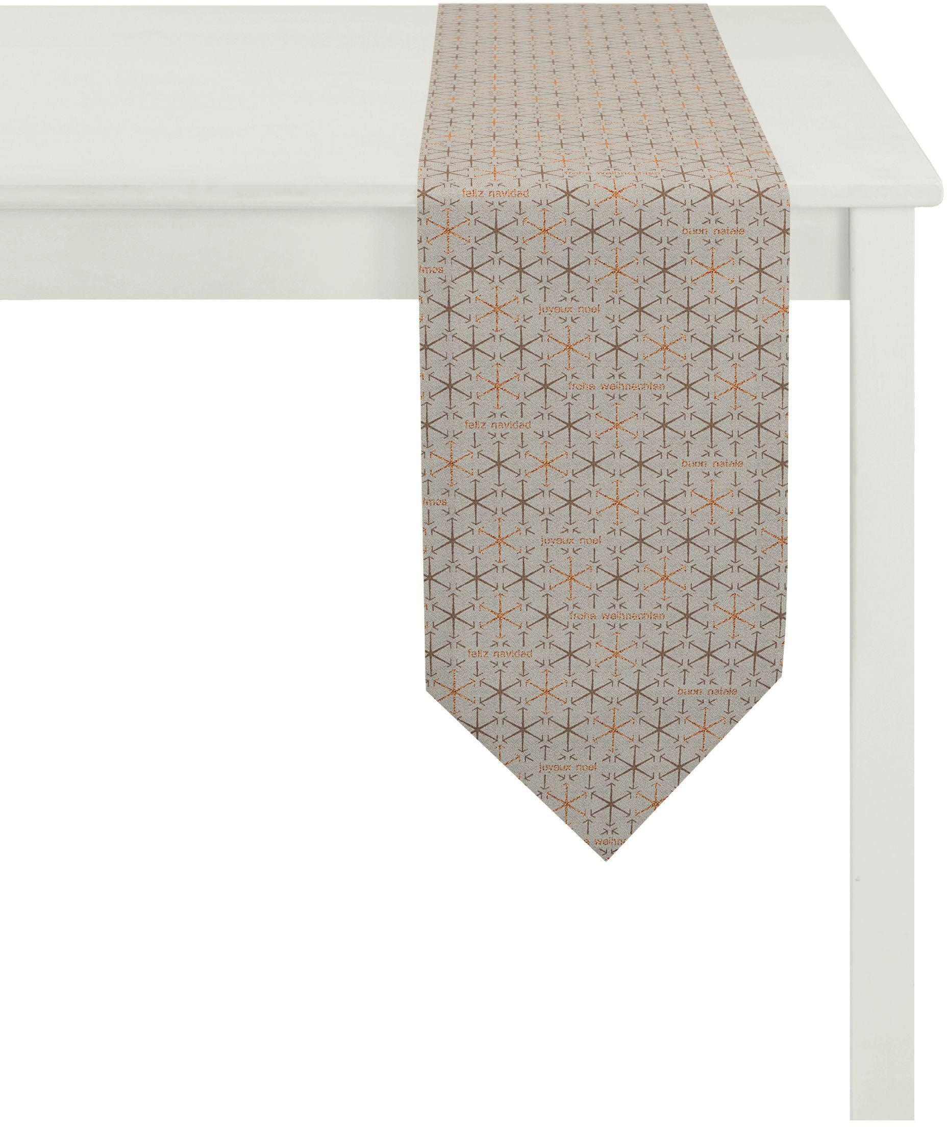 APELT Tischband »3008 Christmas Elegance, Weihnachtsdeko, Weihnachten«