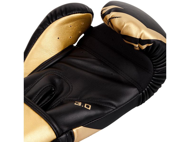 Venum Challenger 3.0 Boxing Gloves Gold/Schwarz, 16 oz Boxhandschuhe