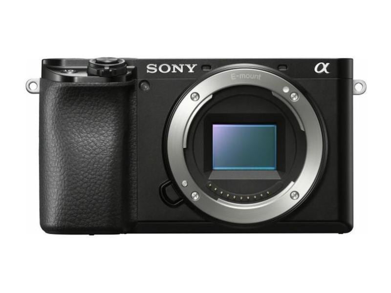 Sony Fotokamera Alpha 6100 Body APS-C-Kamera mit durchgehendem High-Speed-Tracking