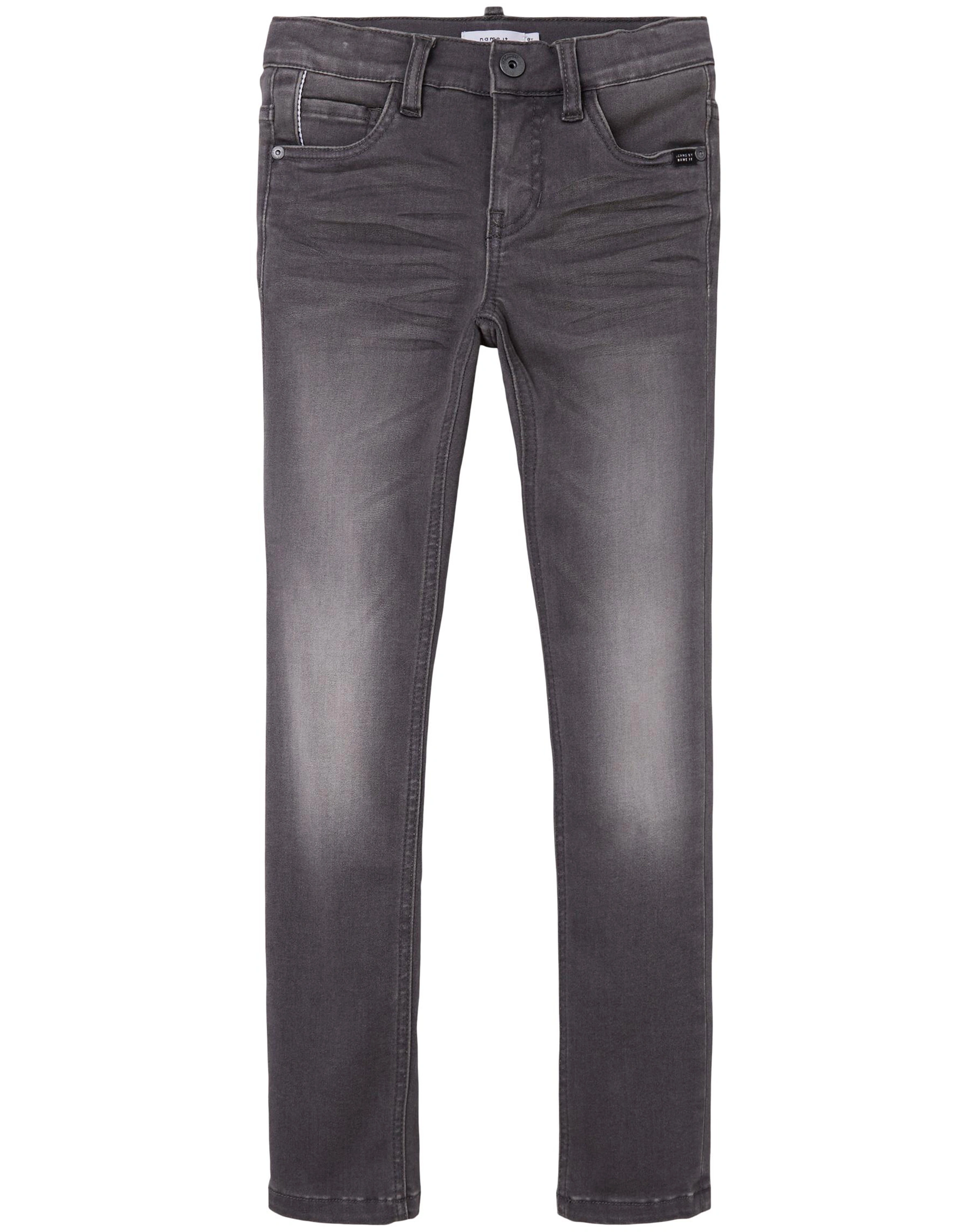 Jeanshose NKMTHEO DNMCLAS in dark grey denim