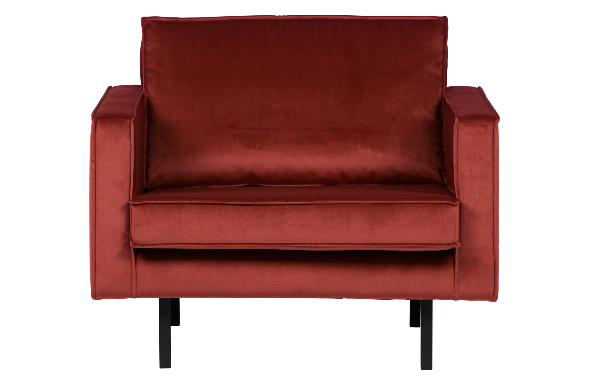 Fauteuil Rodeo Velvet - Chestnut