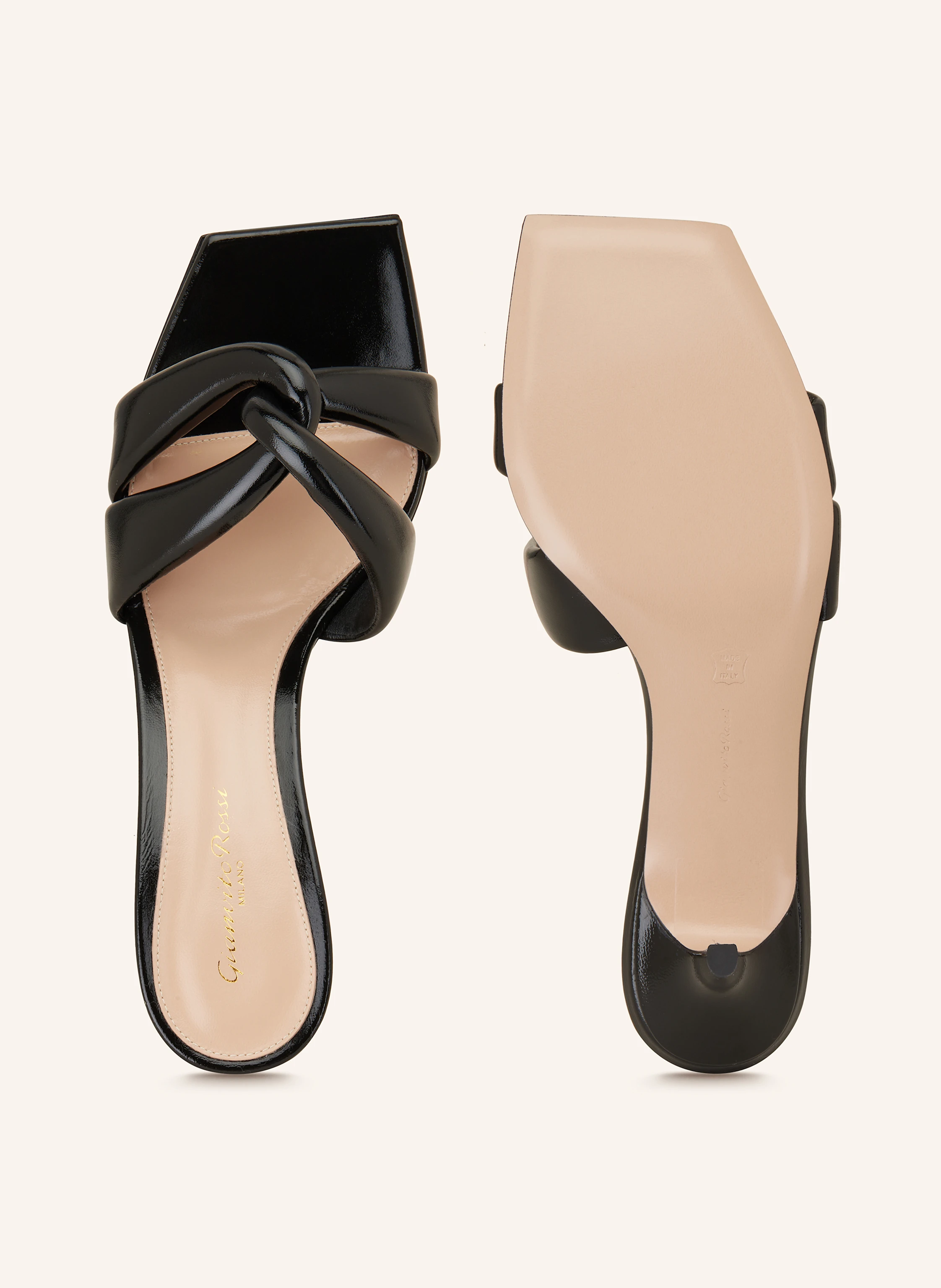 Gianvito Rossi Lack-Mules NUIT