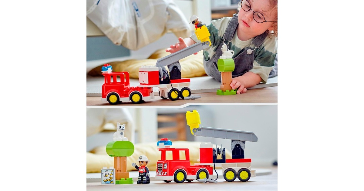 LEGODUPLO - Brandweerwagen Constructiespeelgoed  (10969)