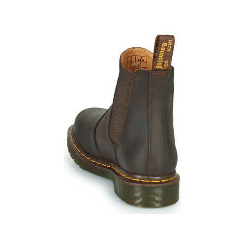 Dr. Martens - 2976 YS DARK BROWN CRAZY HORSE - Marron