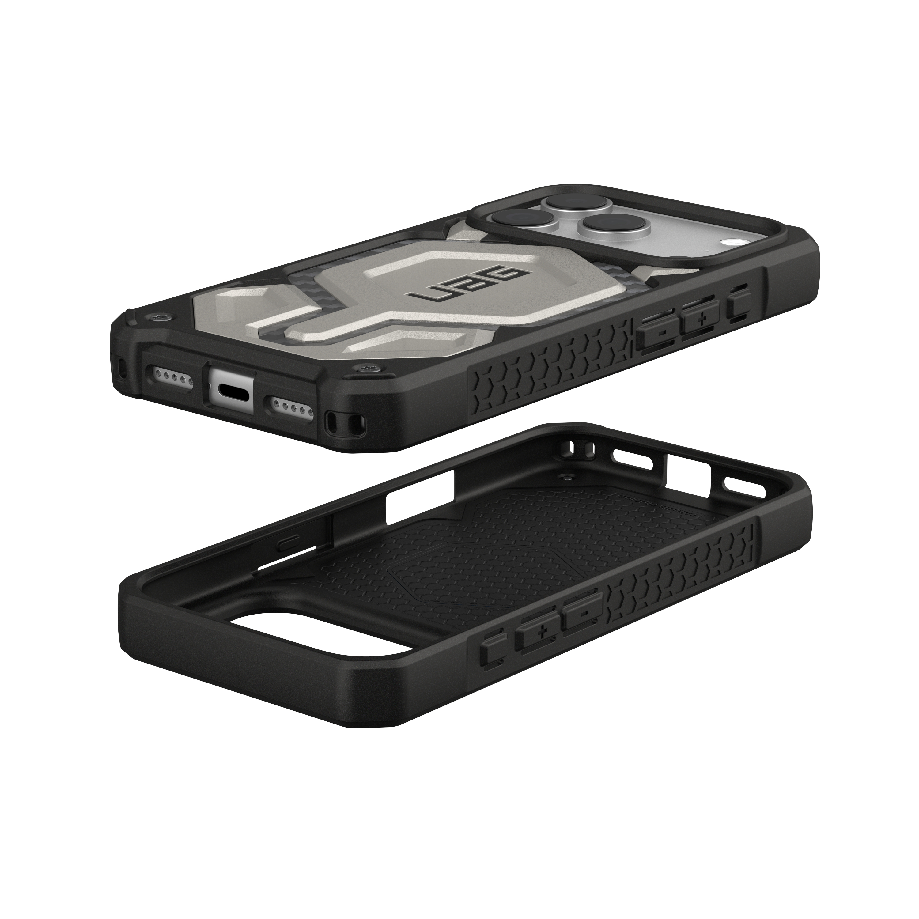 iPhone 17 Pro MagSafe Schutzhülle Monarch Pro (114513113636) - Titanium