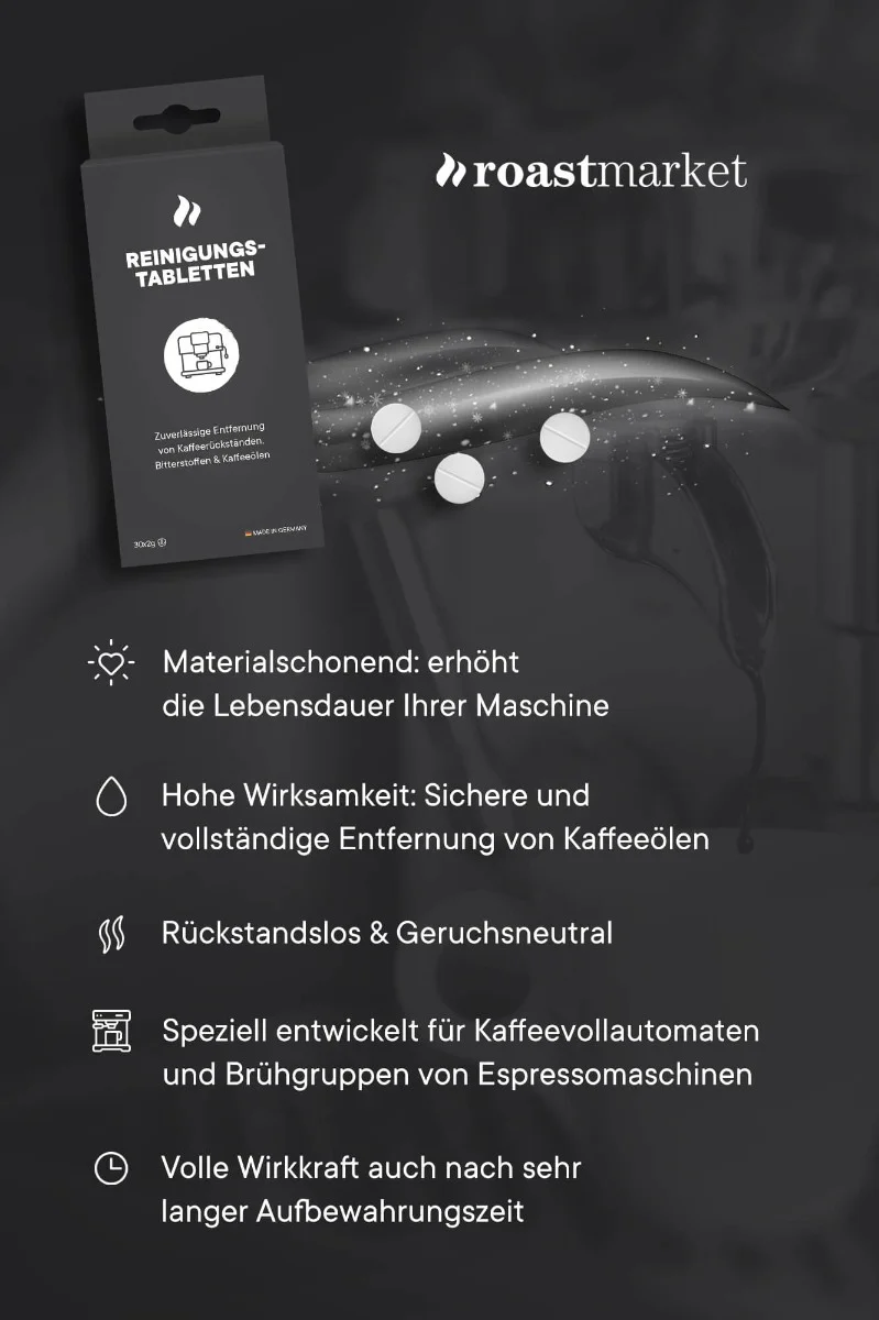 roastmarket Reinigungstabletten 30 Stück