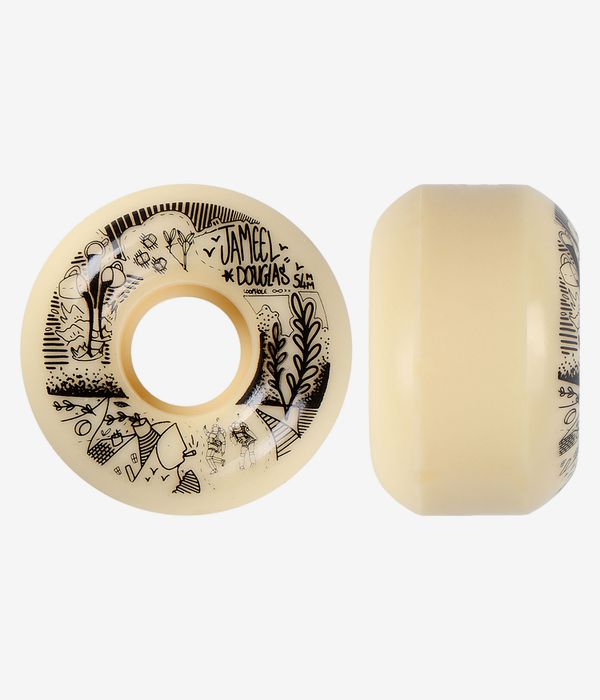 Loophole Douglas Teardrop Rollen (white black) 54mm 101A 4er Pack