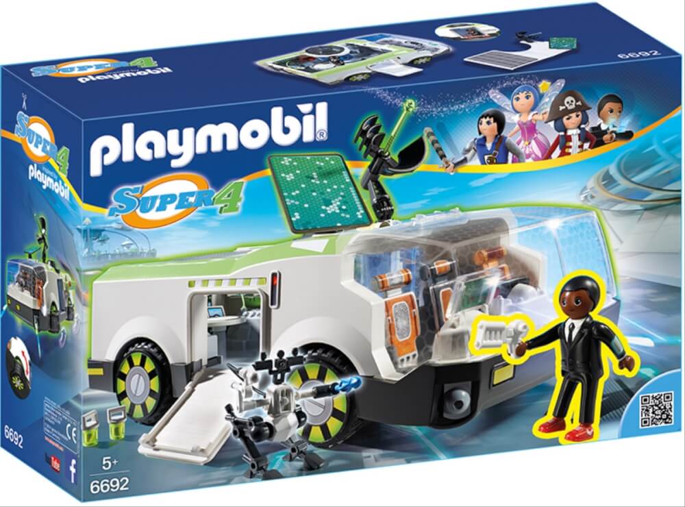 PLAYMOBIL 6692 Techno Chamäleon mit Agent Gene