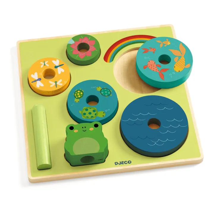 Djeco Puzzle relief Stack Rainbow