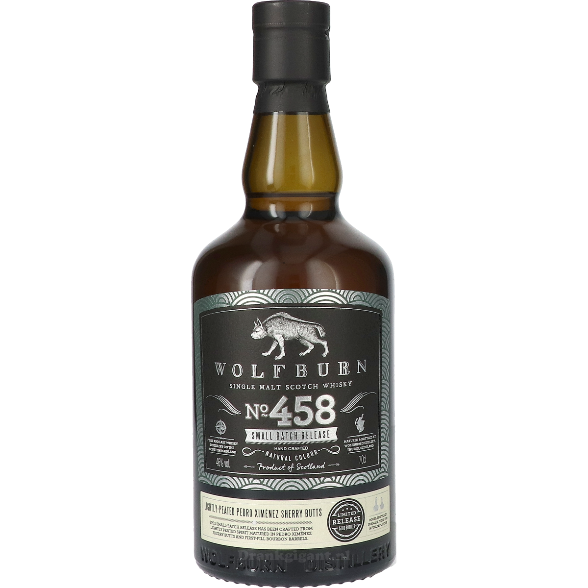 Wolfburn No. 458 PX Sherry Cask 70 cl