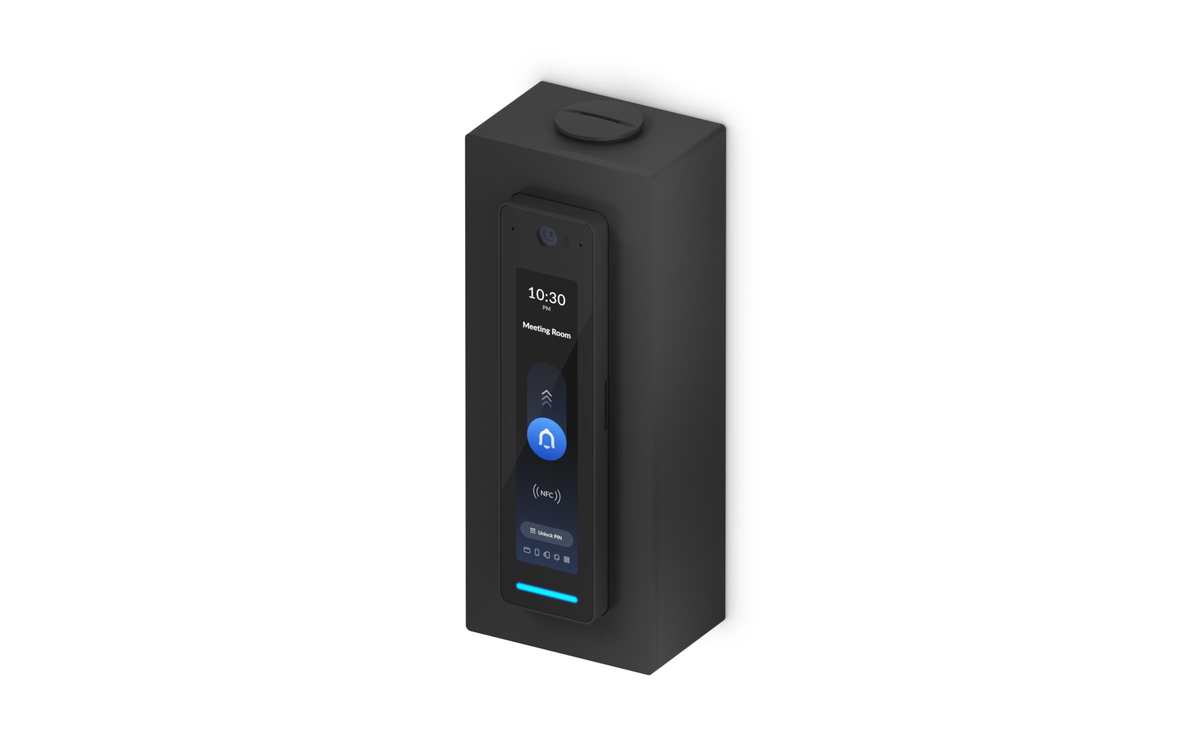Aufputzgehäuse UACC-READER-PRO-JB-B SchwarzAnschlussdose für UniFi Professional Access Readers und Türklingeln