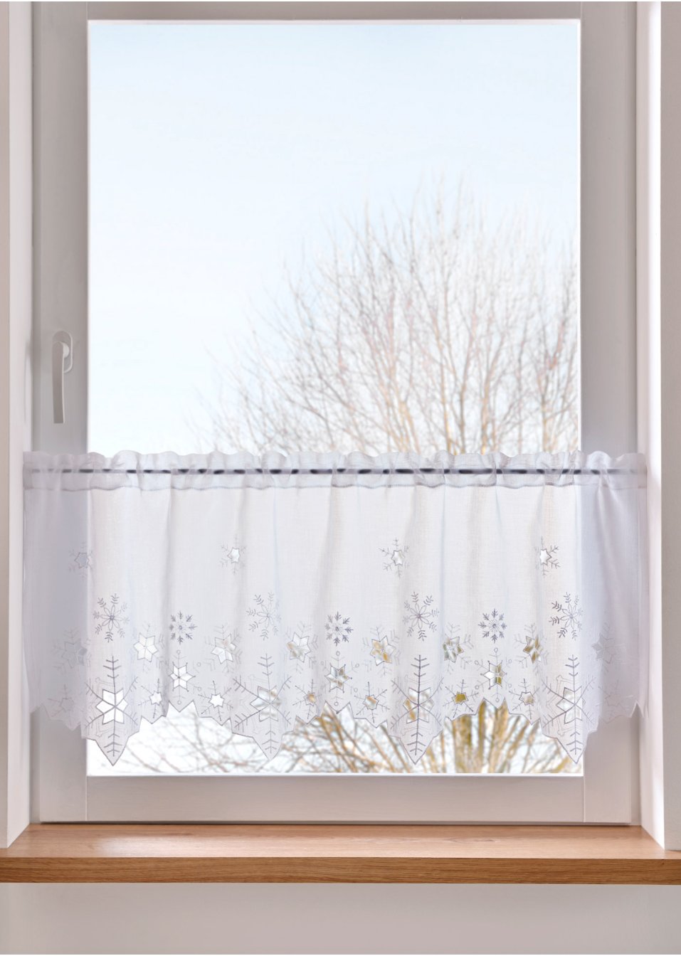 Brise-bise avec motifs étoiles