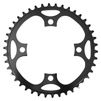 PLATEAU VAE-E-BIKE MONO 42DTS D.104 NOIR ALU P2R 4 BRANCHES (POUR SYSTEME BOSCH 1ere ET 3ème GENERATION - COMPATIBLE BROSE)