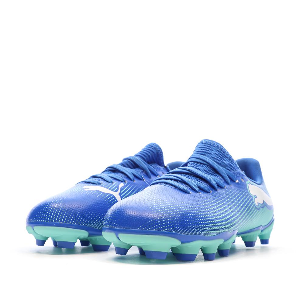 Puma Chaussures de football Bleu Garçon Puma Future 7 Play FG/AG