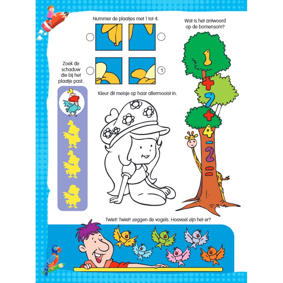 Uitgeverij rebo activiteitenboek 500 super activiteiten