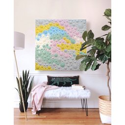 ViVA DECOR Peinture Blob Paint 'Modern Pastel', 6 pièces