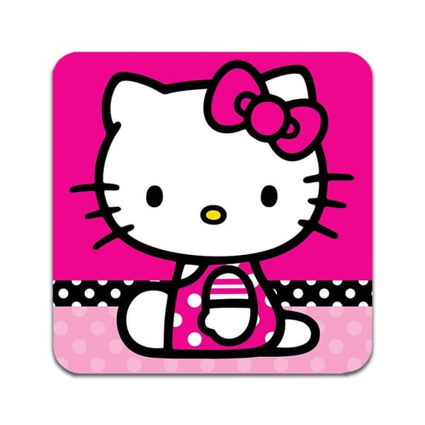 2 ST Hello Kitty Coaster