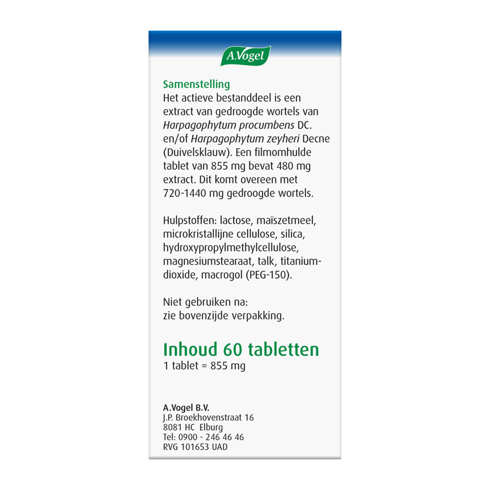 A.Vogel Atrosan Bij Gewrichtspijn60 tabletten