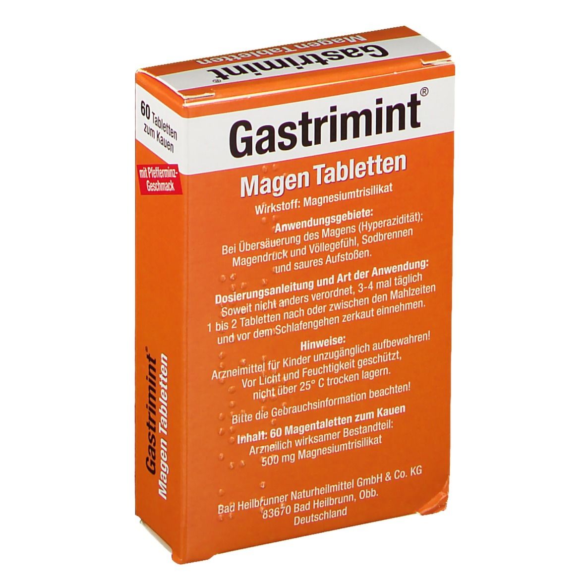 Bad Heilbrunner® Gastrimint® Magen Tabletten