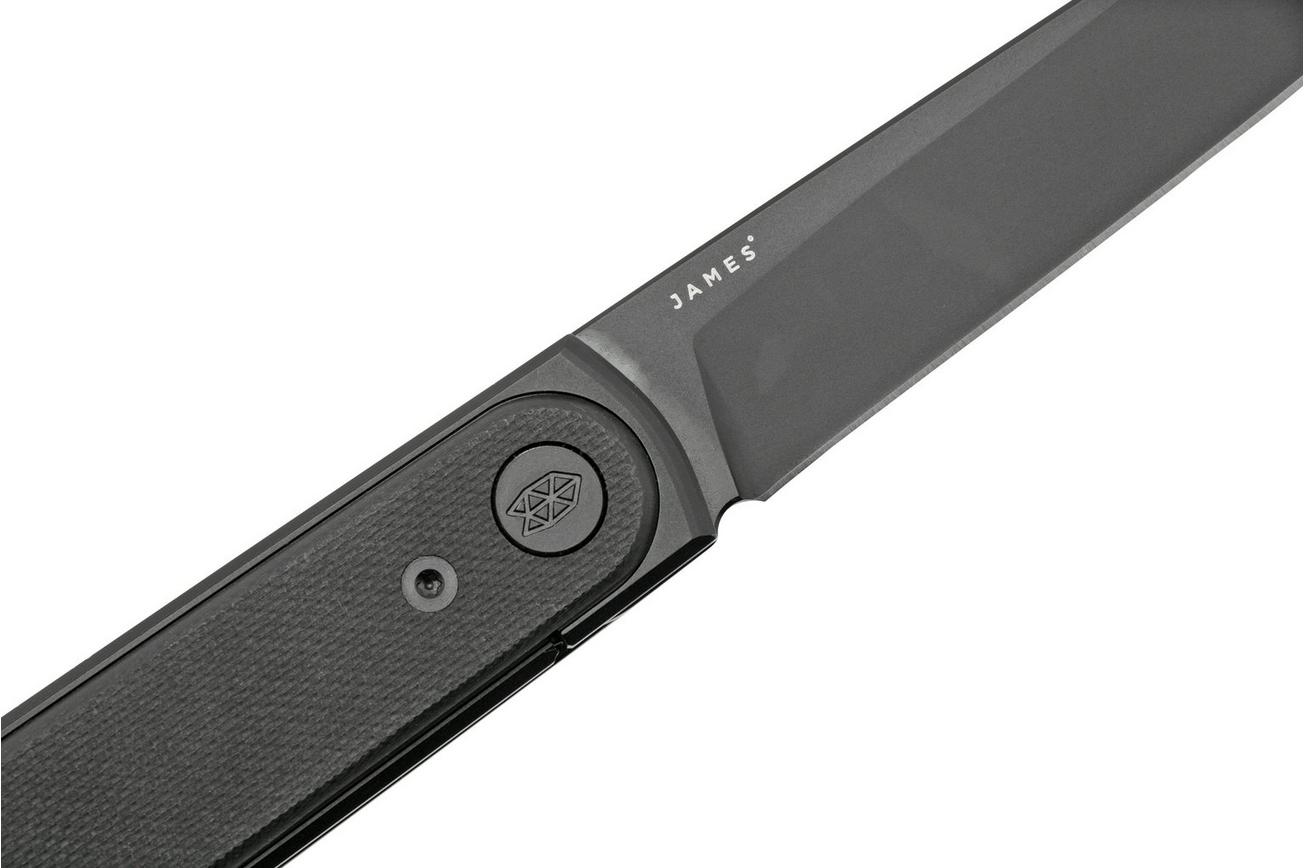 The James Brand The Duval Black, Black G10 N109113-00 zakmes