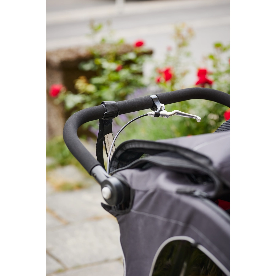 AXKID Kinderfahrradanhänger Grand Tour black