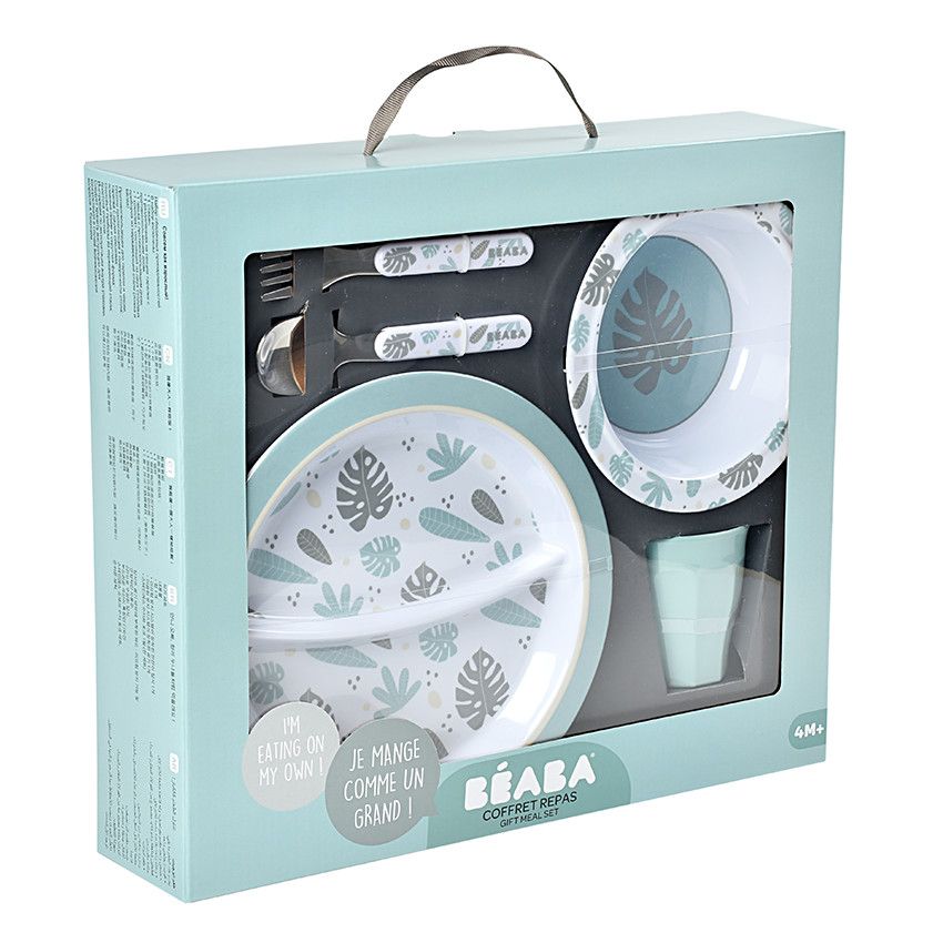 Set repas - Jungle - Ecru