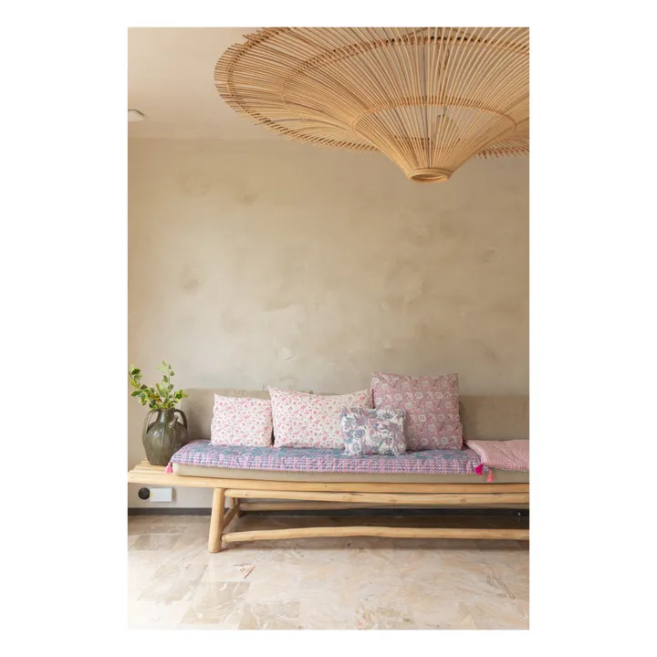 Louise Misha Taie d'oreiller Valerie en coton bio | Rose