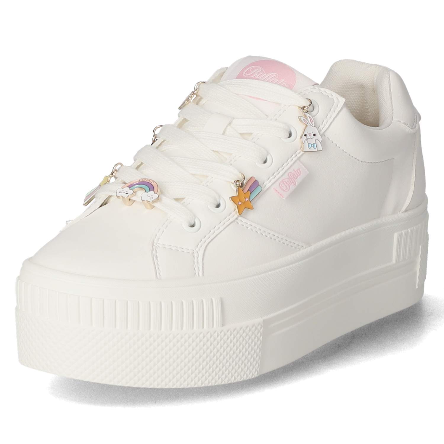 Buffalo Low Sneaker PAIRED CHARM 2.0 - white multi