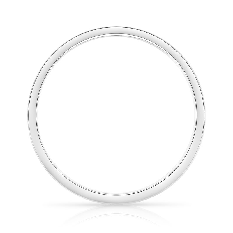 Alliance or 375 blanc diamant