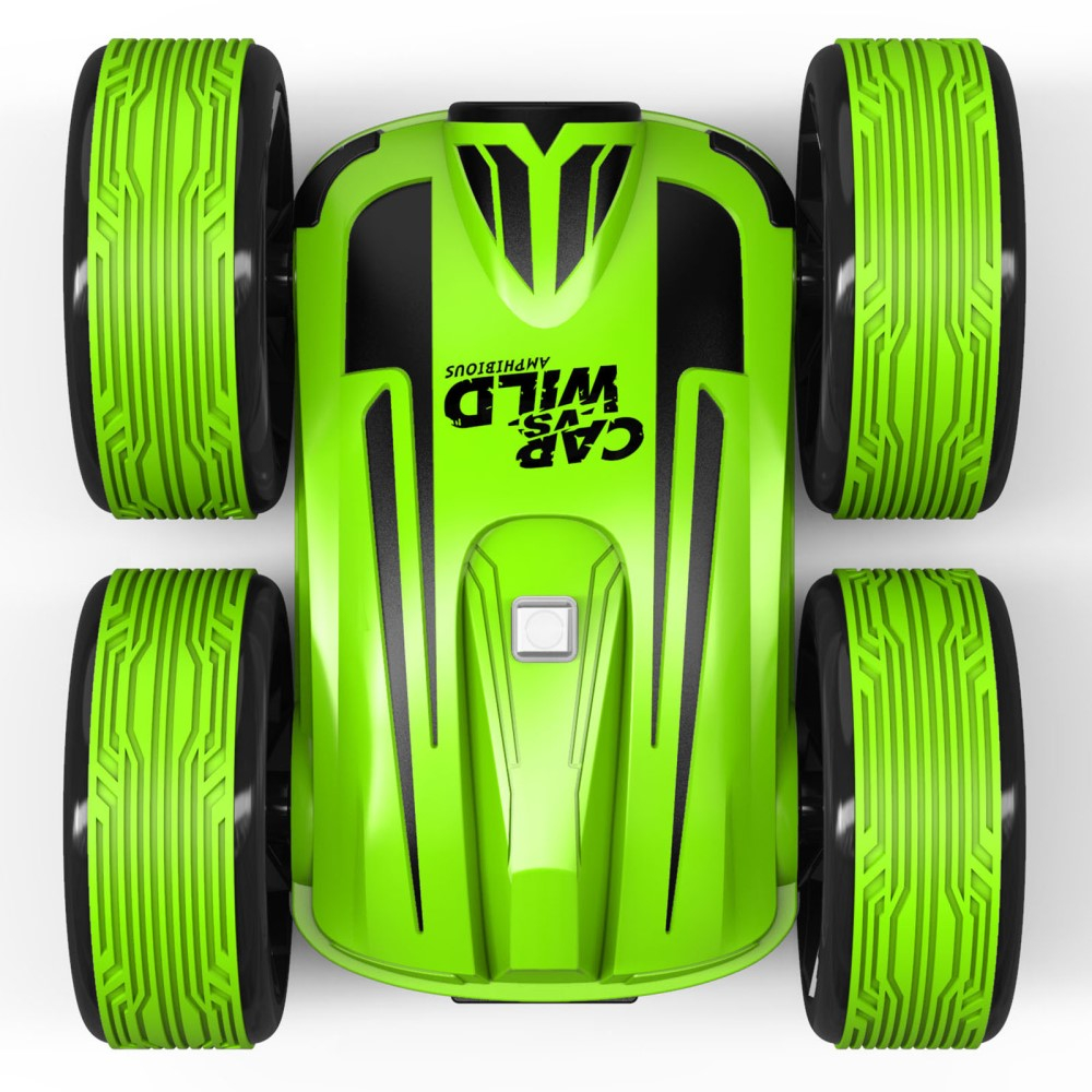 Ferngesteuertes 2.4GHz RC Spielzeug Stunt Auto mit Fernbedienung - Grün