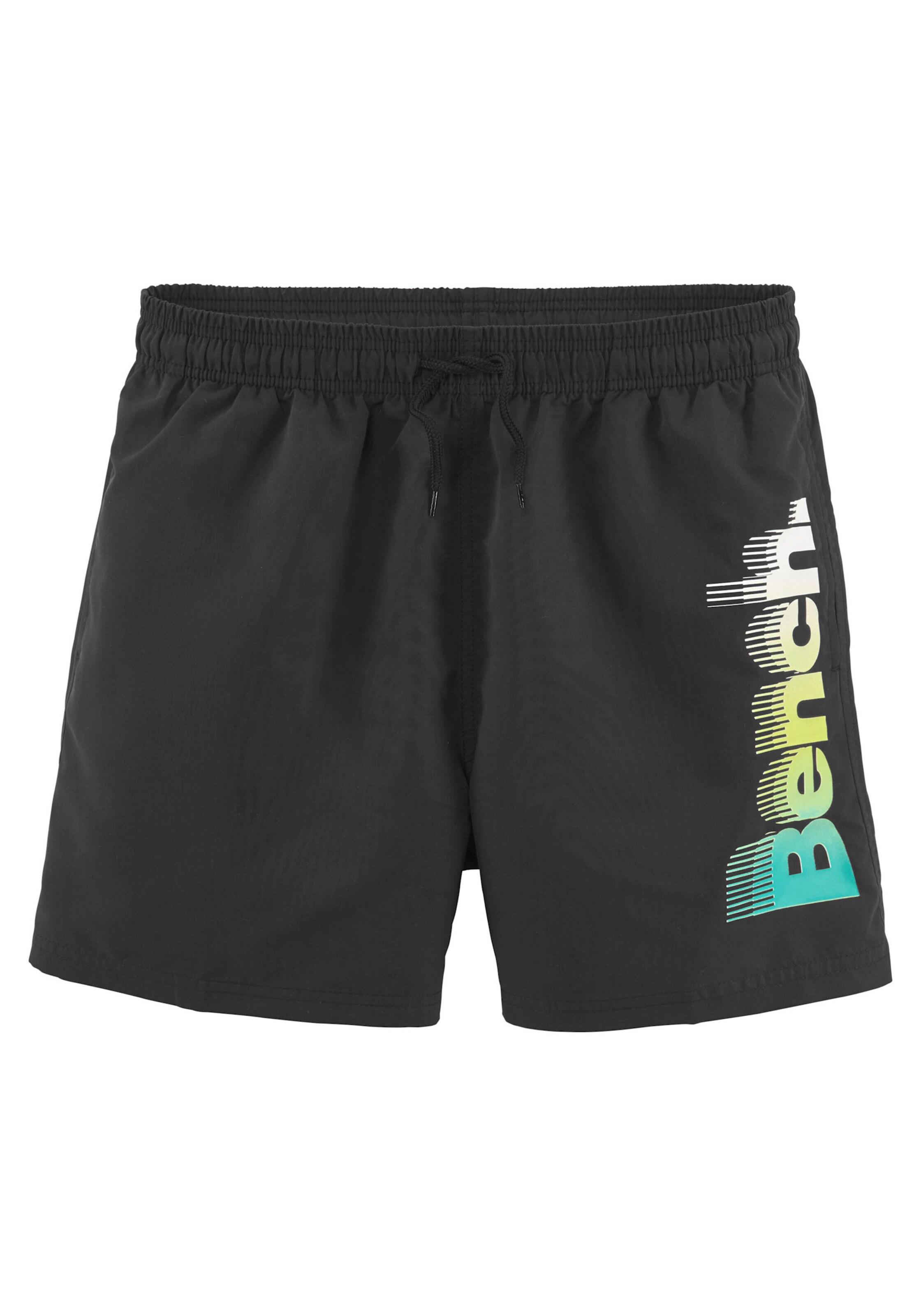 Bench. Badeshorts in schwarz