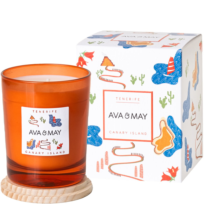 Bougie parfumée - Tenerife - Bergamote & muguet - 180 g