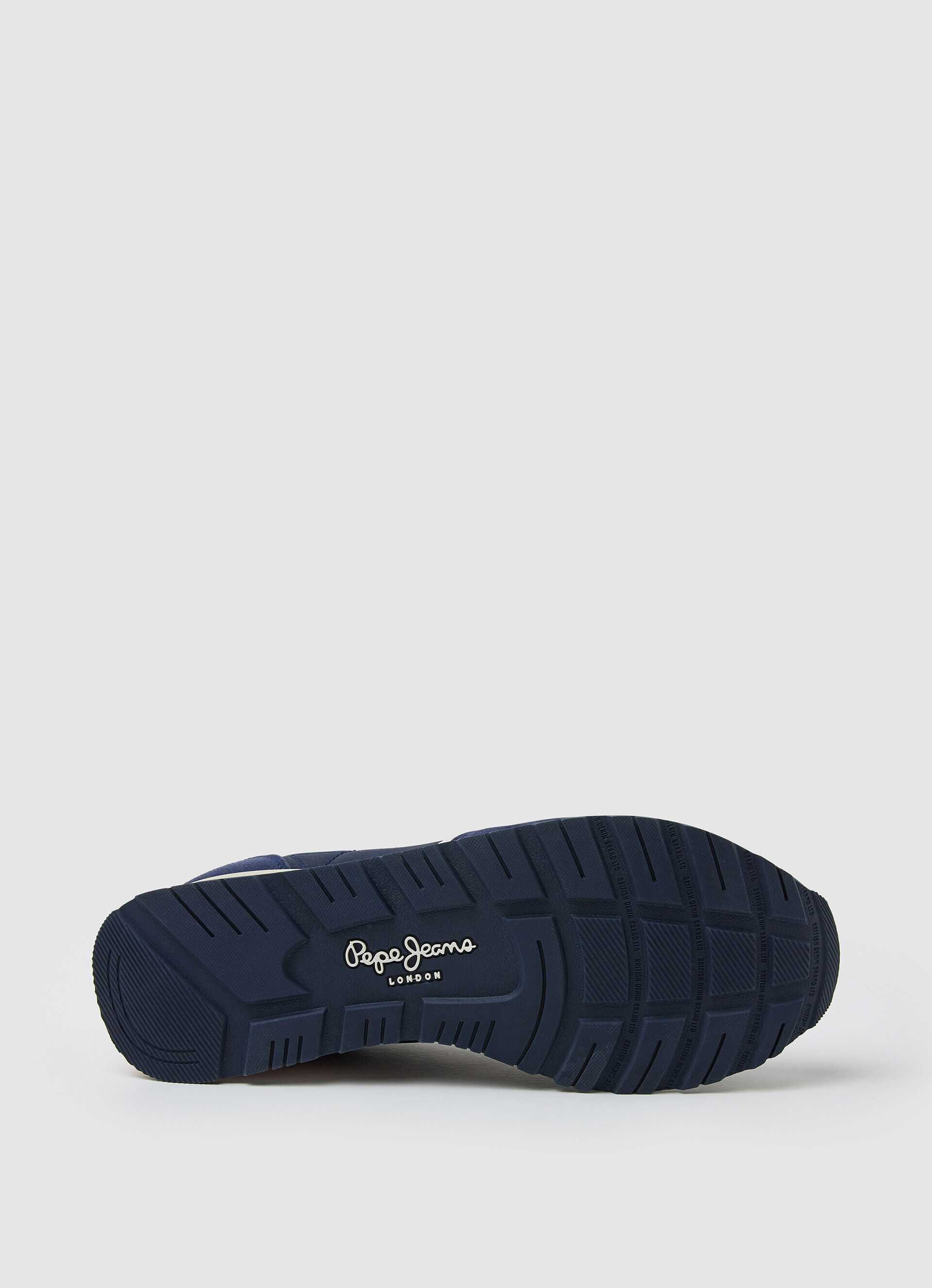 Sapatos combinados BRIT - azul marinho
